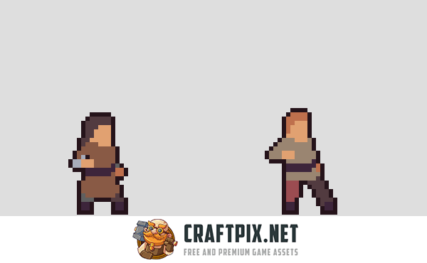 Villagers Sprite Sheets Pixel Art