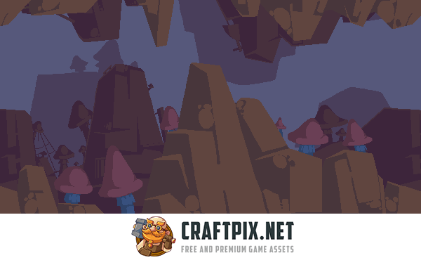 Swamp Cave Pixel Art 32×32 Tileset