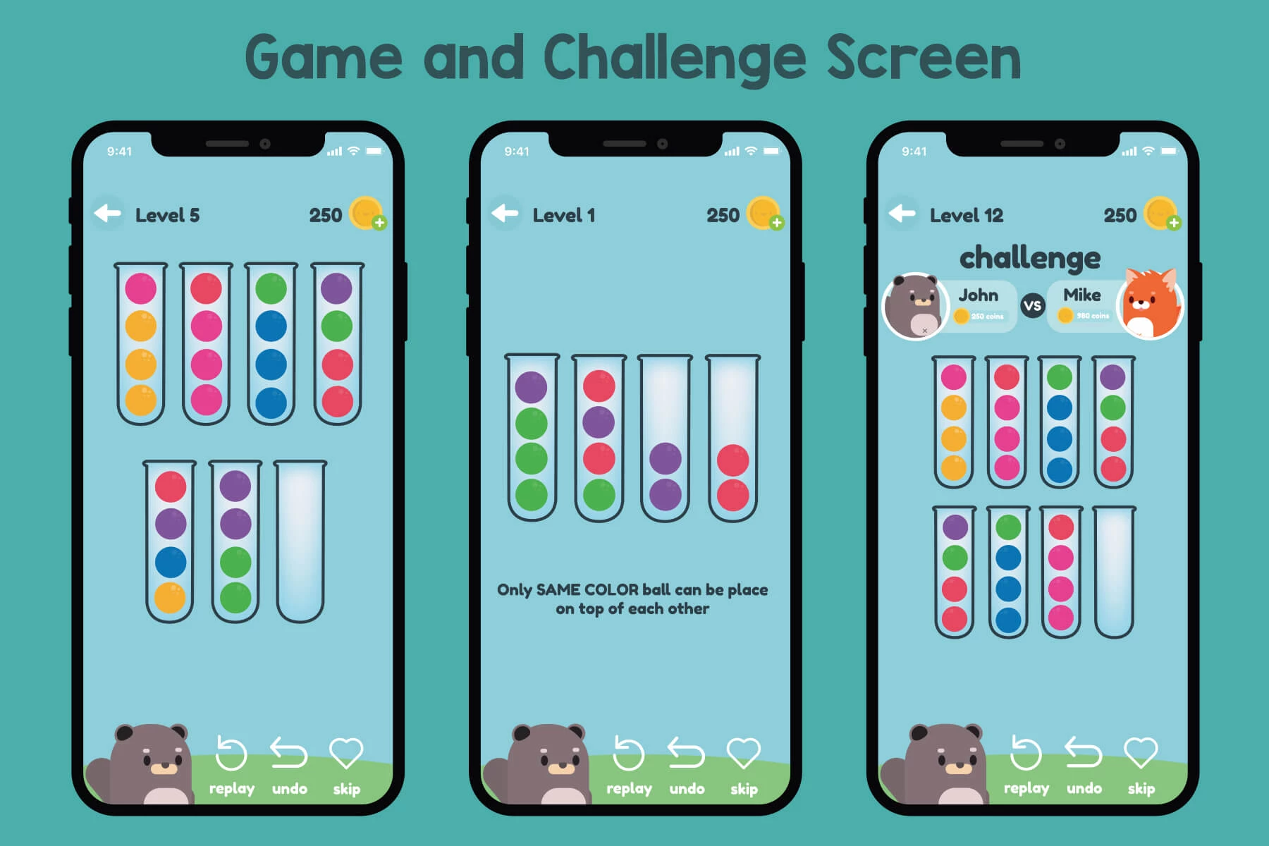 Balls Sort Puzzle GUI