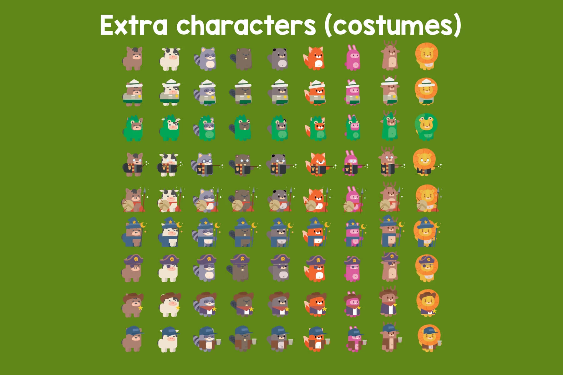 Forest Match 3 GUI Assets