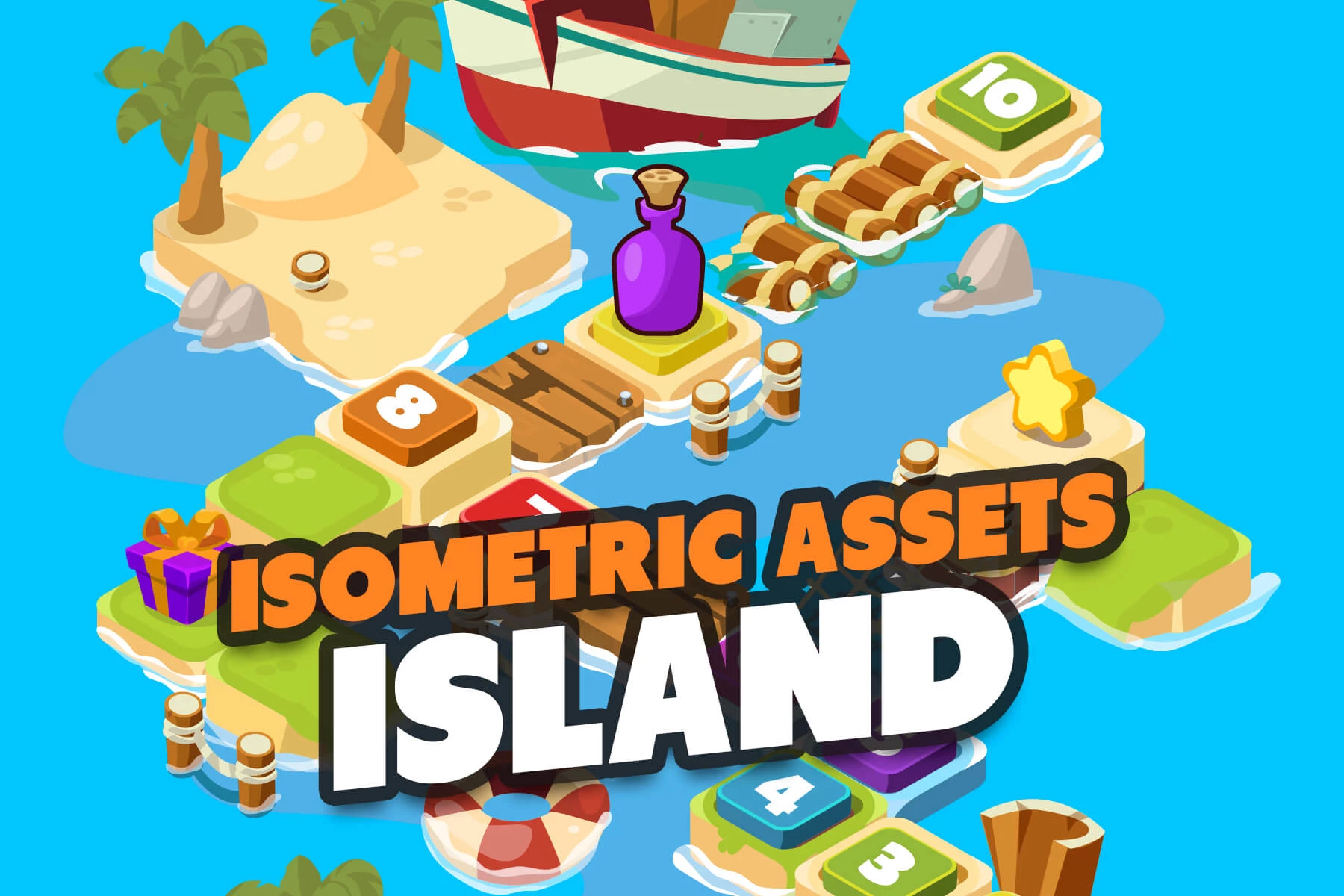 Isometric Island Tileset