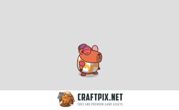 Capybara Cartoon Characters Asset Pack