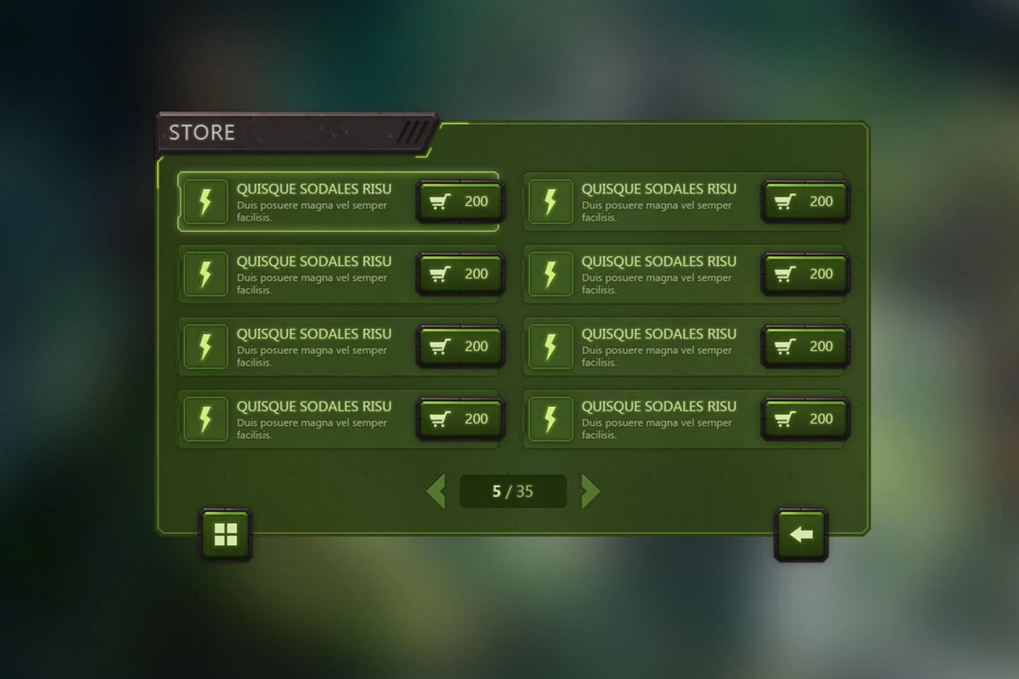 Machine Mobile UI