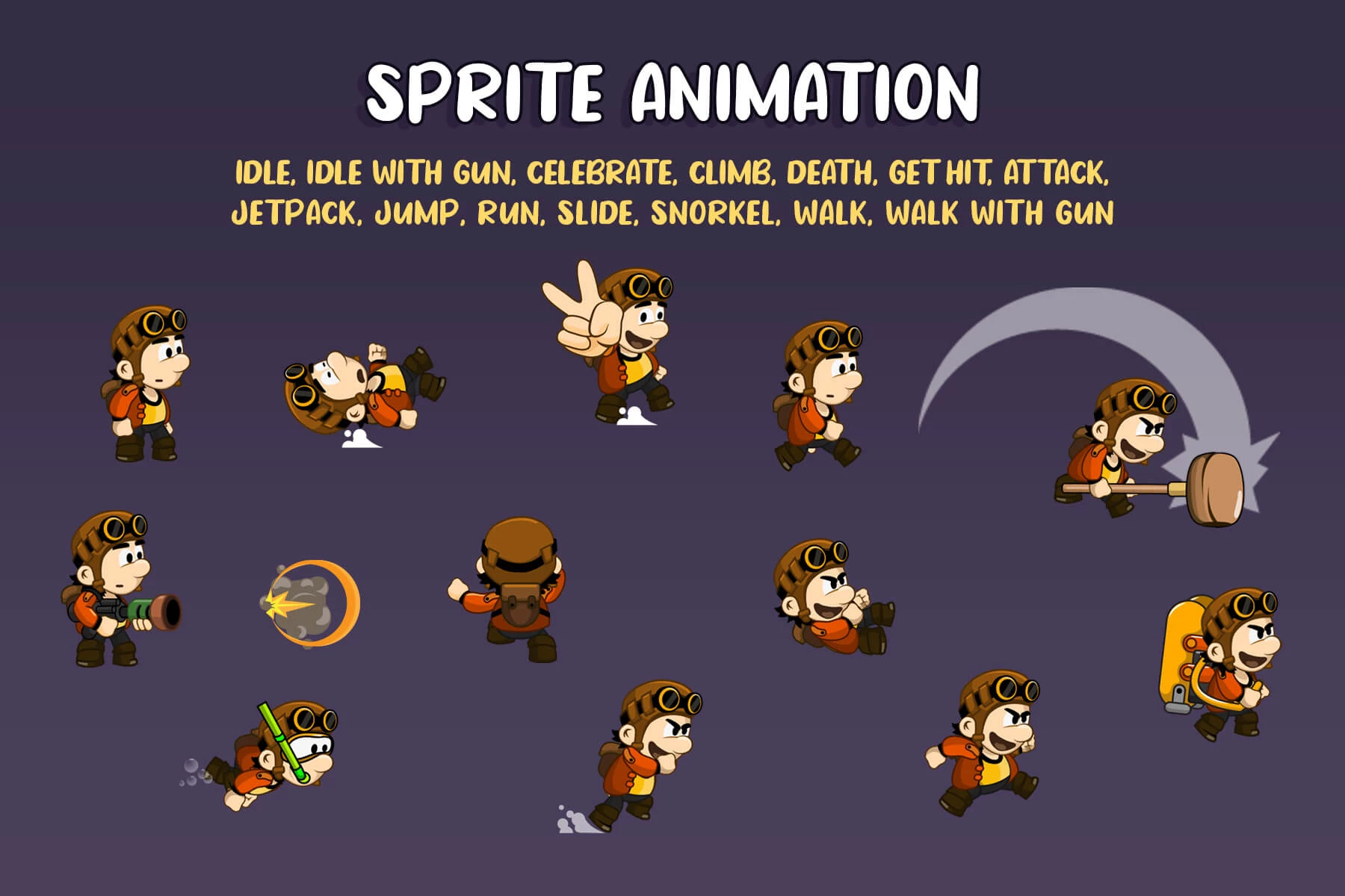 Game Character for 2D Platformer