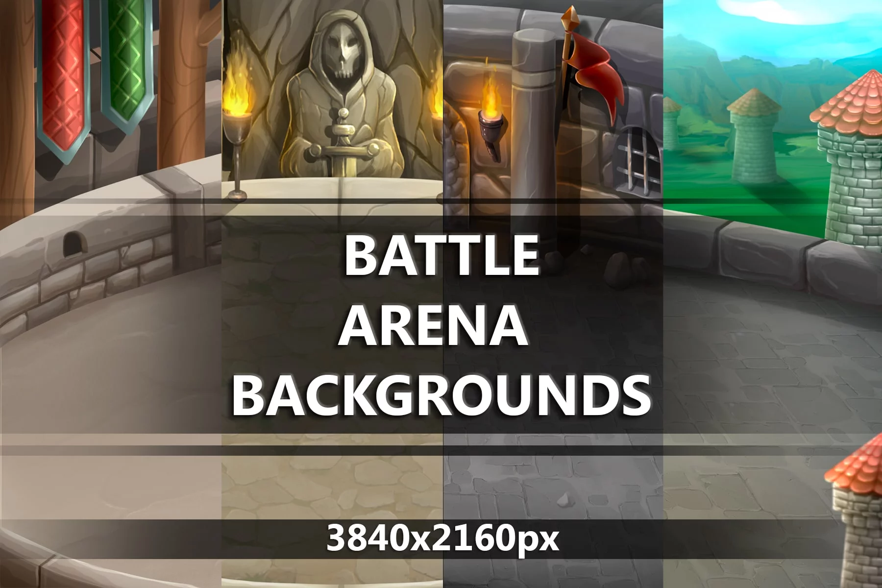 Castle Battle Arena Asset Pack