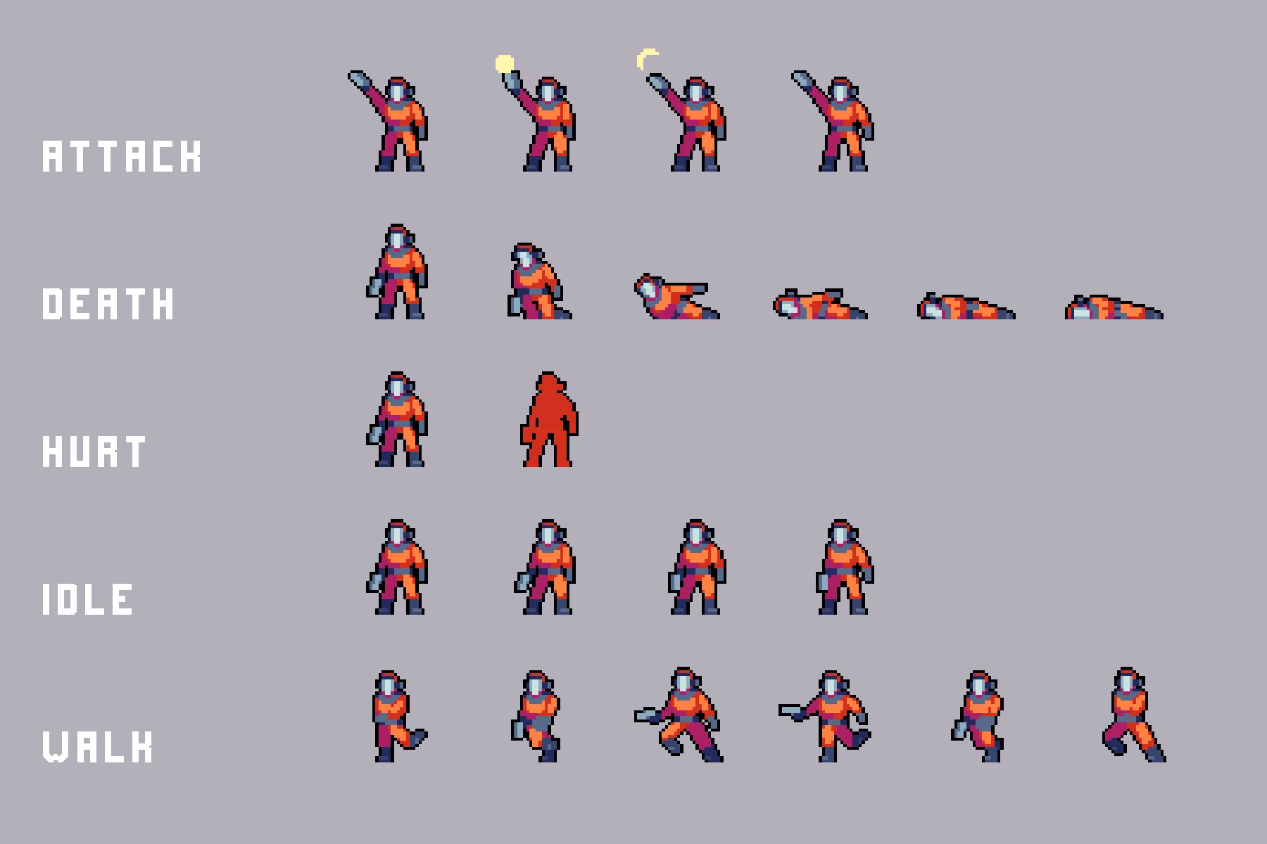 Enemies from Exclusion Zone Pixel Art Sprite Pack