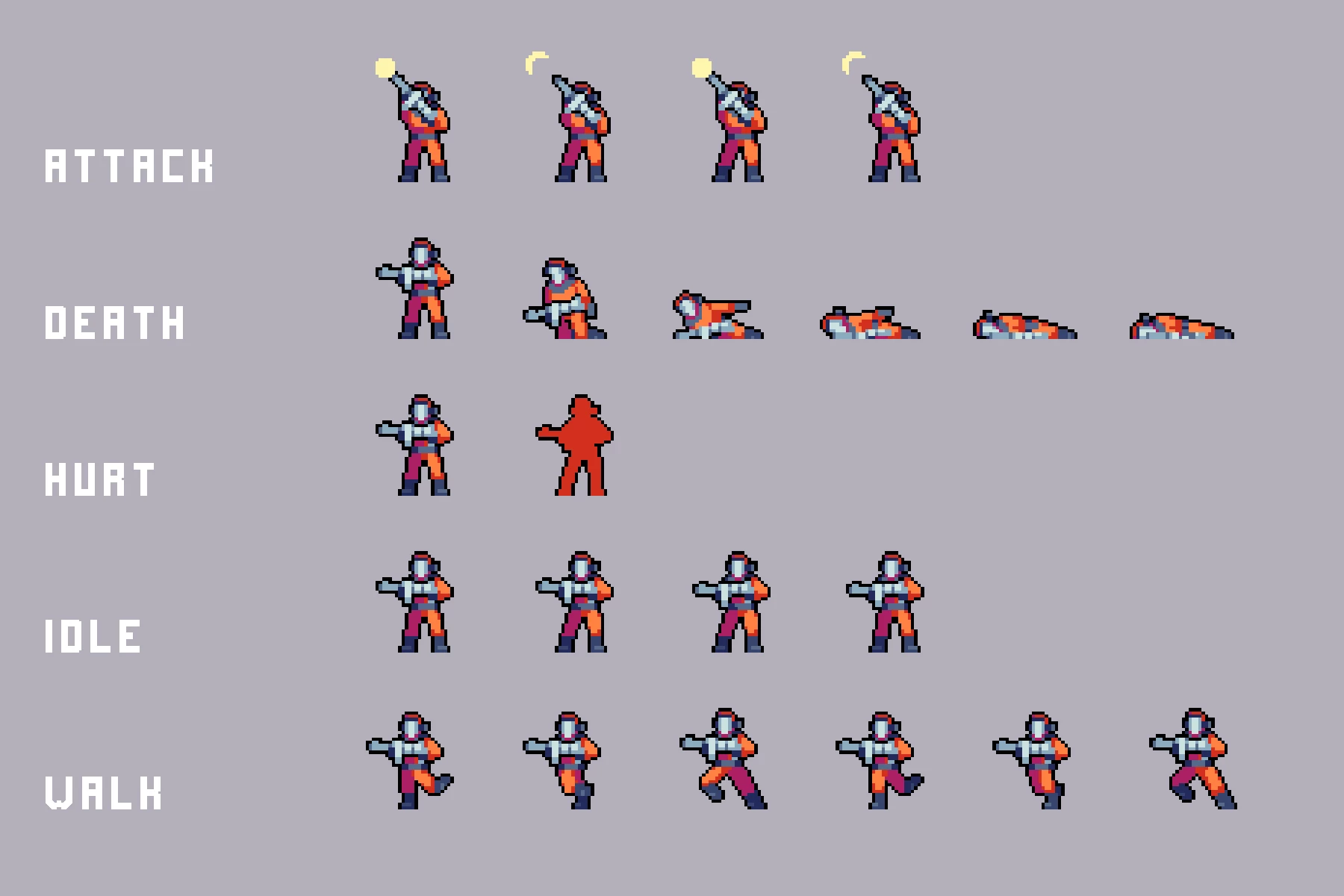 Enemies from Exclusion Zone Pixel Art Sprite Pack