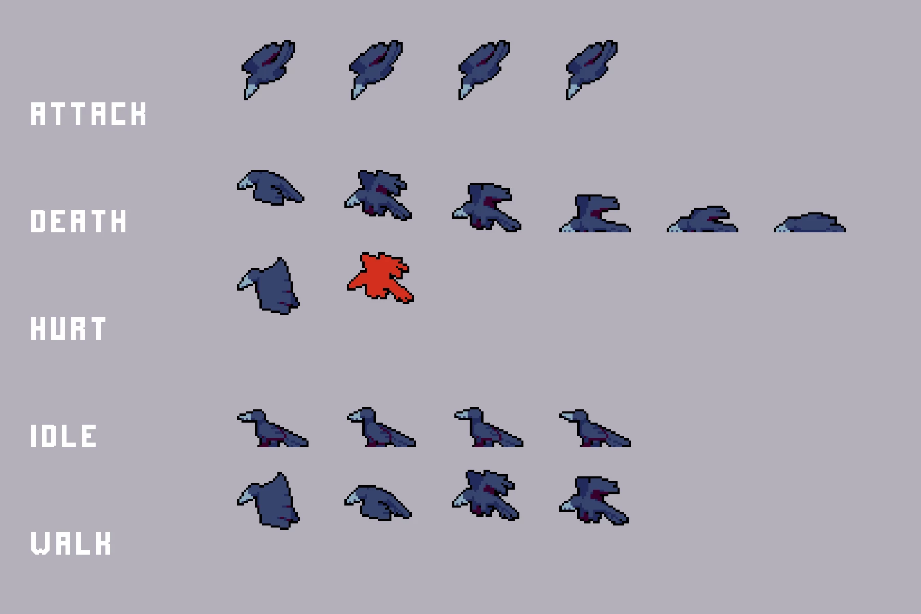 Enemies from Exclusion Zone Pixel Art Sprite Pack