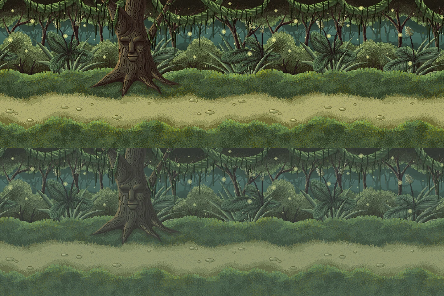 Pixel Art Fantasy 2D Battlegrounds