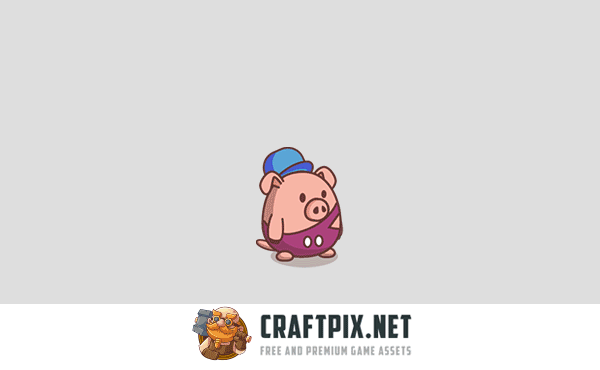 Cute Pigs Game Character Sprite Pack