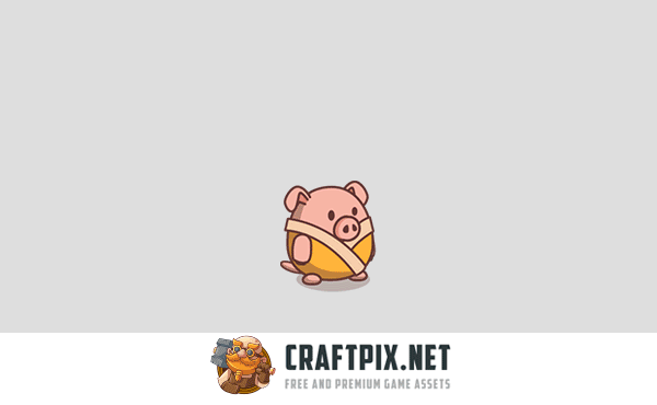 Cute Pigs Game Character Sprite Pack