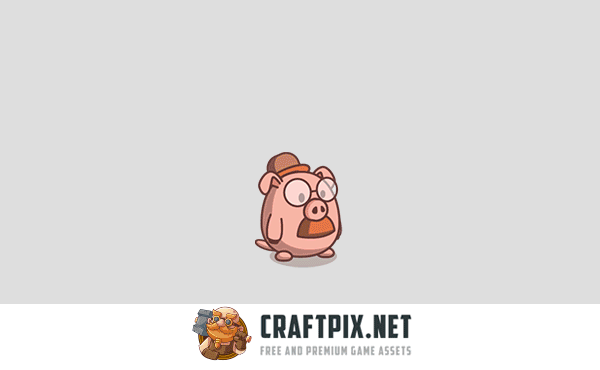 Cute Pigs Game Character Sprite Pack