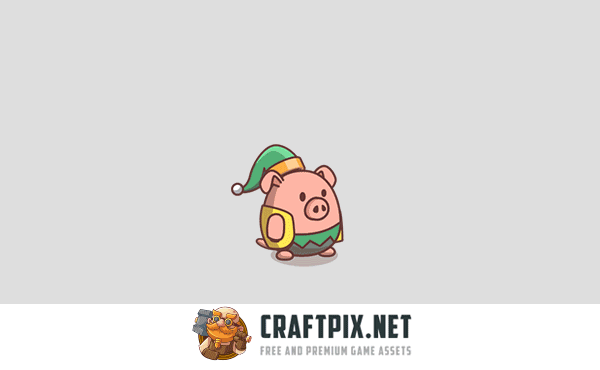 Cute Pigs Game Character Sprite Pack