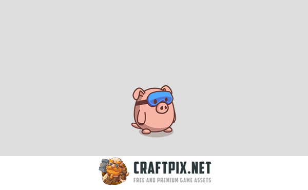 Cute Pigs Game Character Sprite Pack