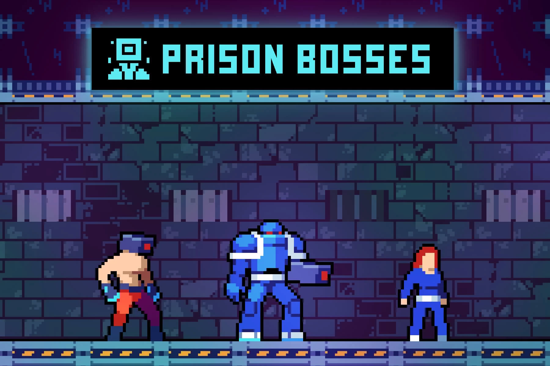 Prison Bosses Pixel Art Sprite Pack