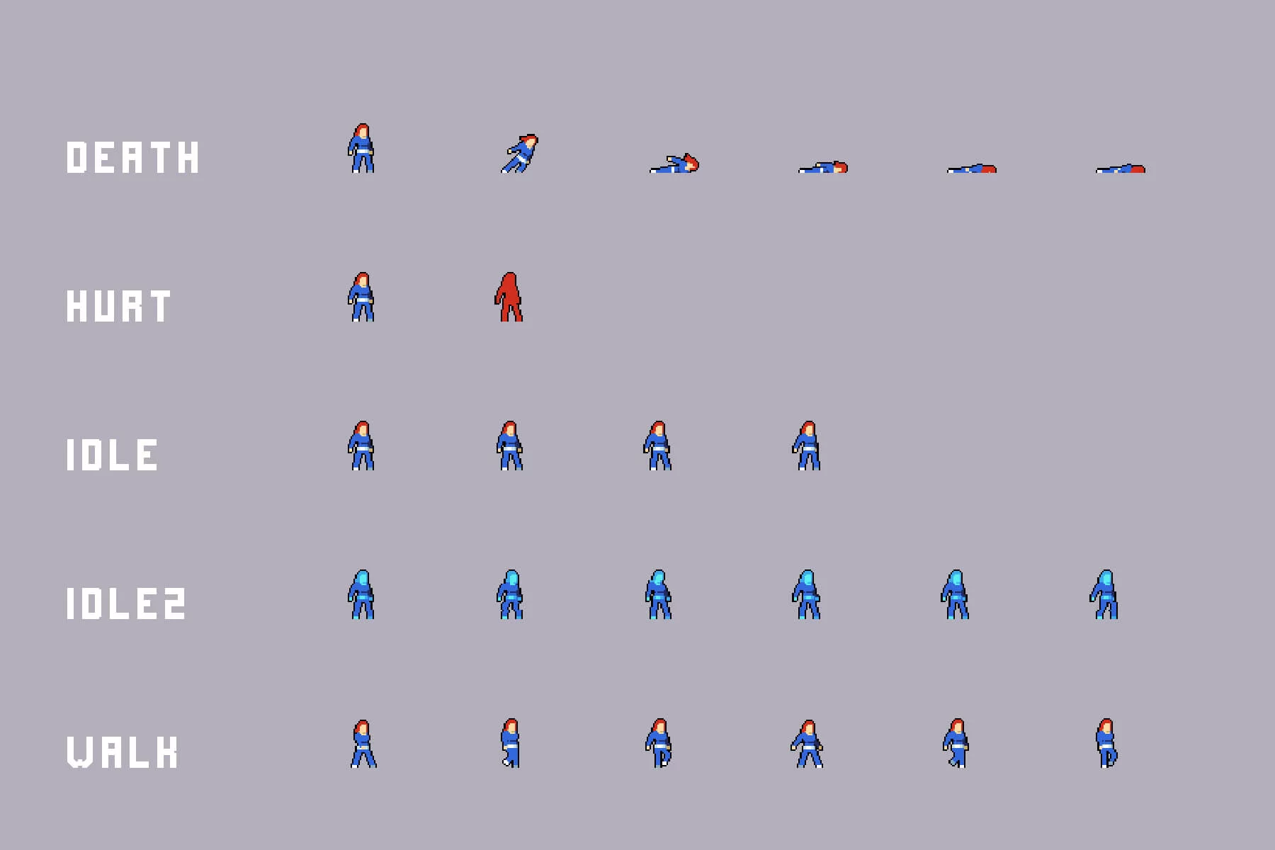 Prison Bosses Pixel Art Sprite Pack