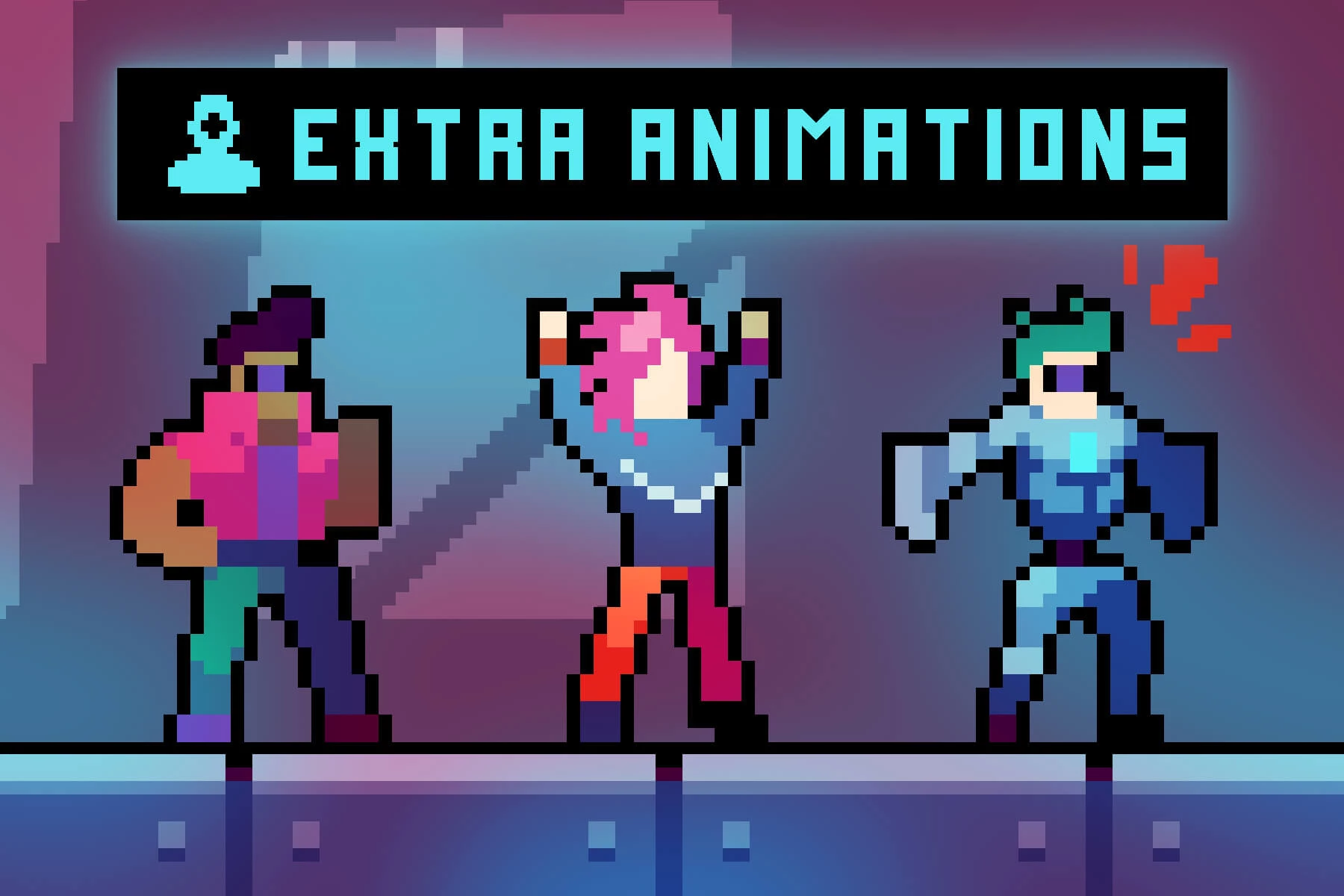 Extra Animations for Cyberpunk Characters