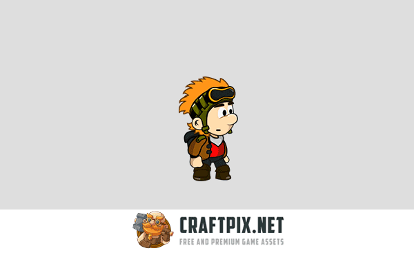 Cartoon Boy Sprites for Platformer Game