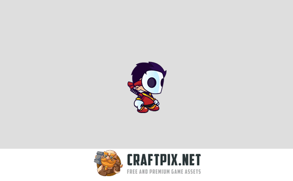 Animated Cartoon Characters for Platformer