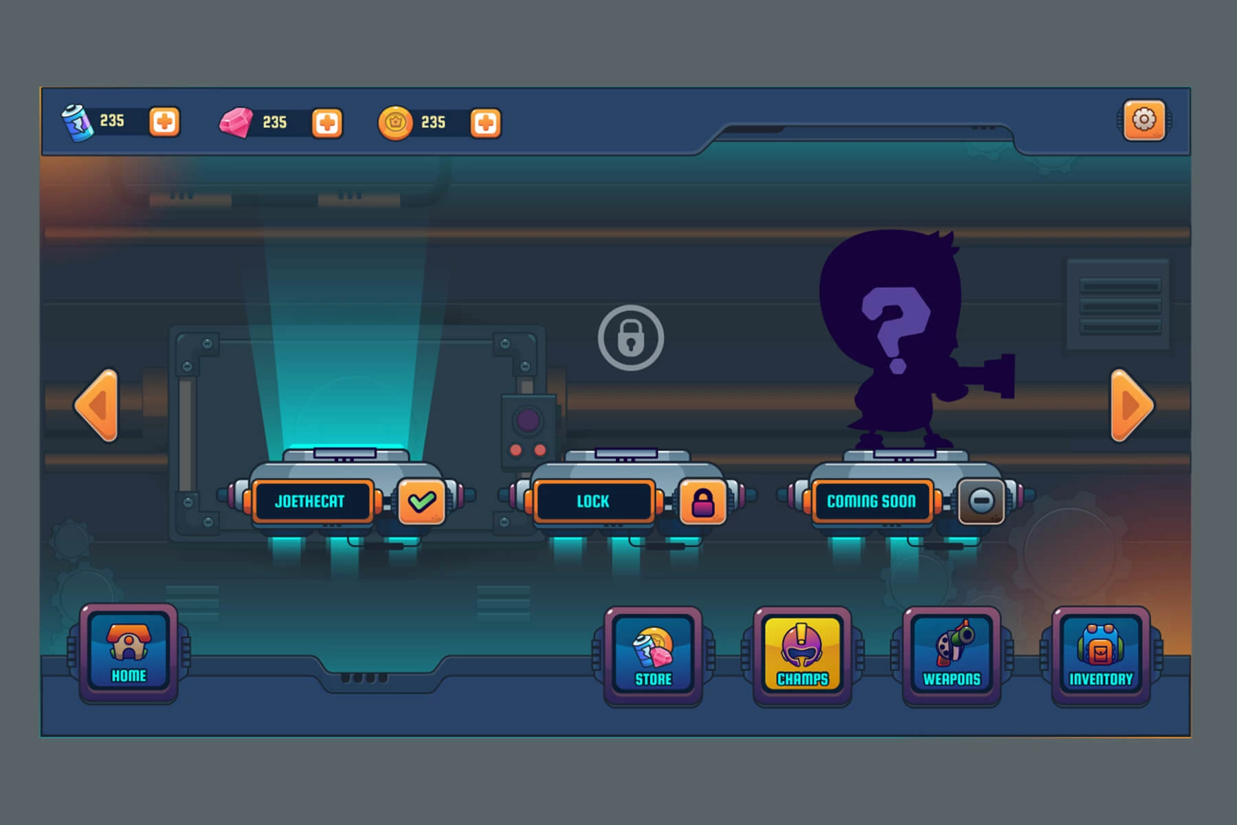 Mobile Game UI