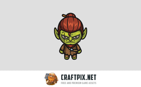 Fantasy Archer Top-Down Characters Pack