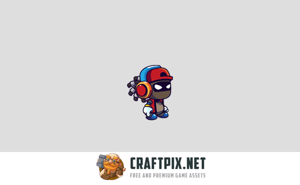3 Cartoon Chibi Main Heroes Asset Pack