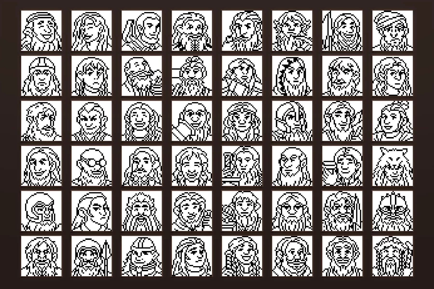 Dwarf Avatars 32×32 Pixel Icon Pack
