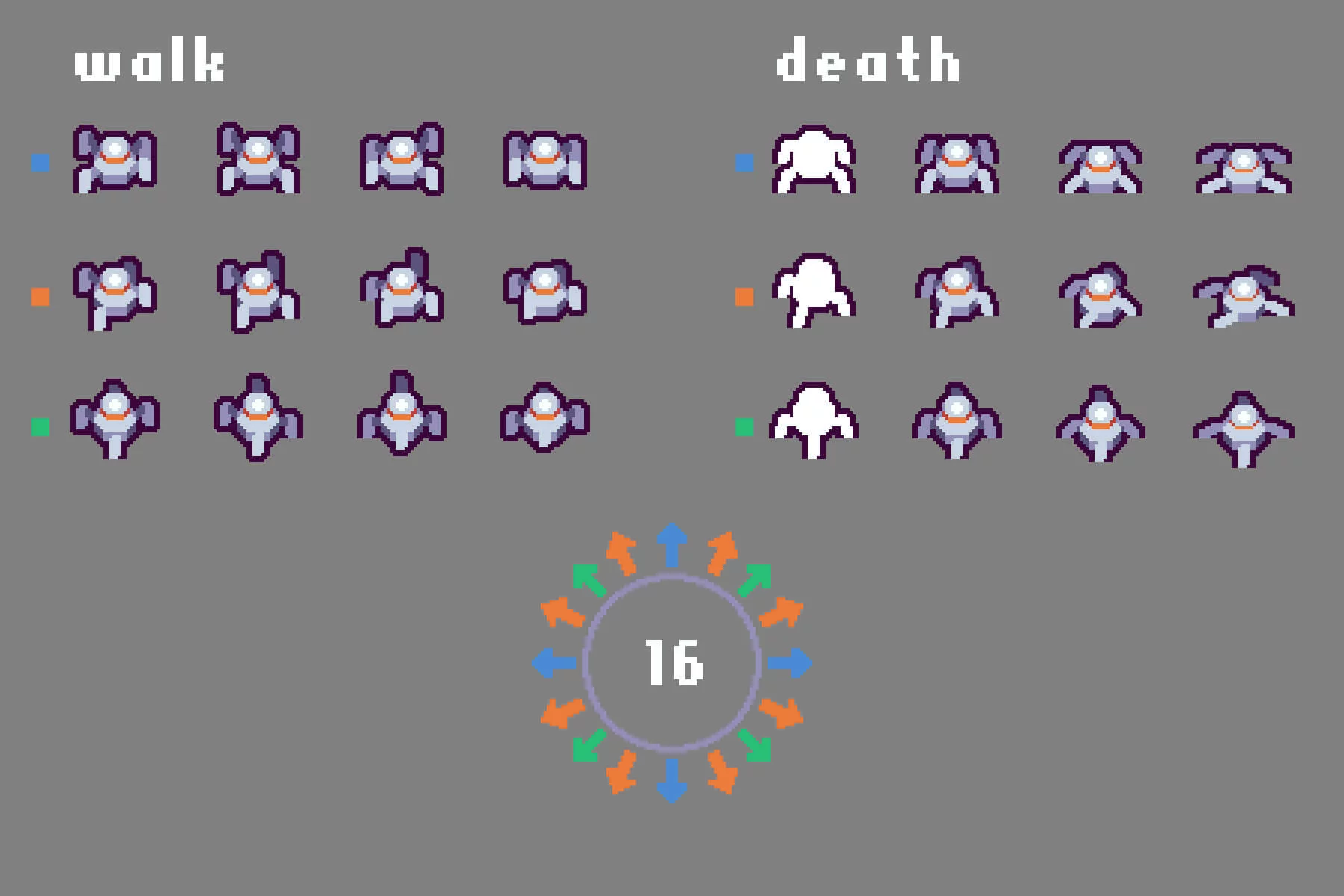 Roguelike Shoot ’em up Pixel Art Game Kit
