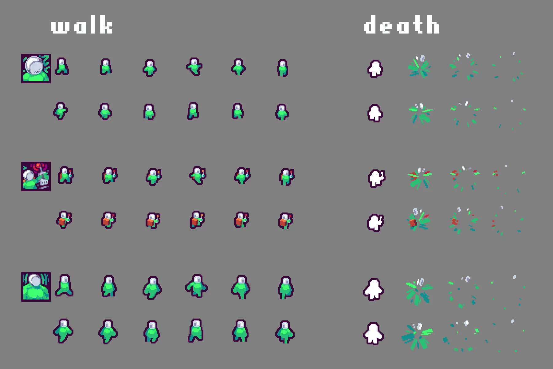 Roguelike Shoot ’em up Pixel Art Game Kit