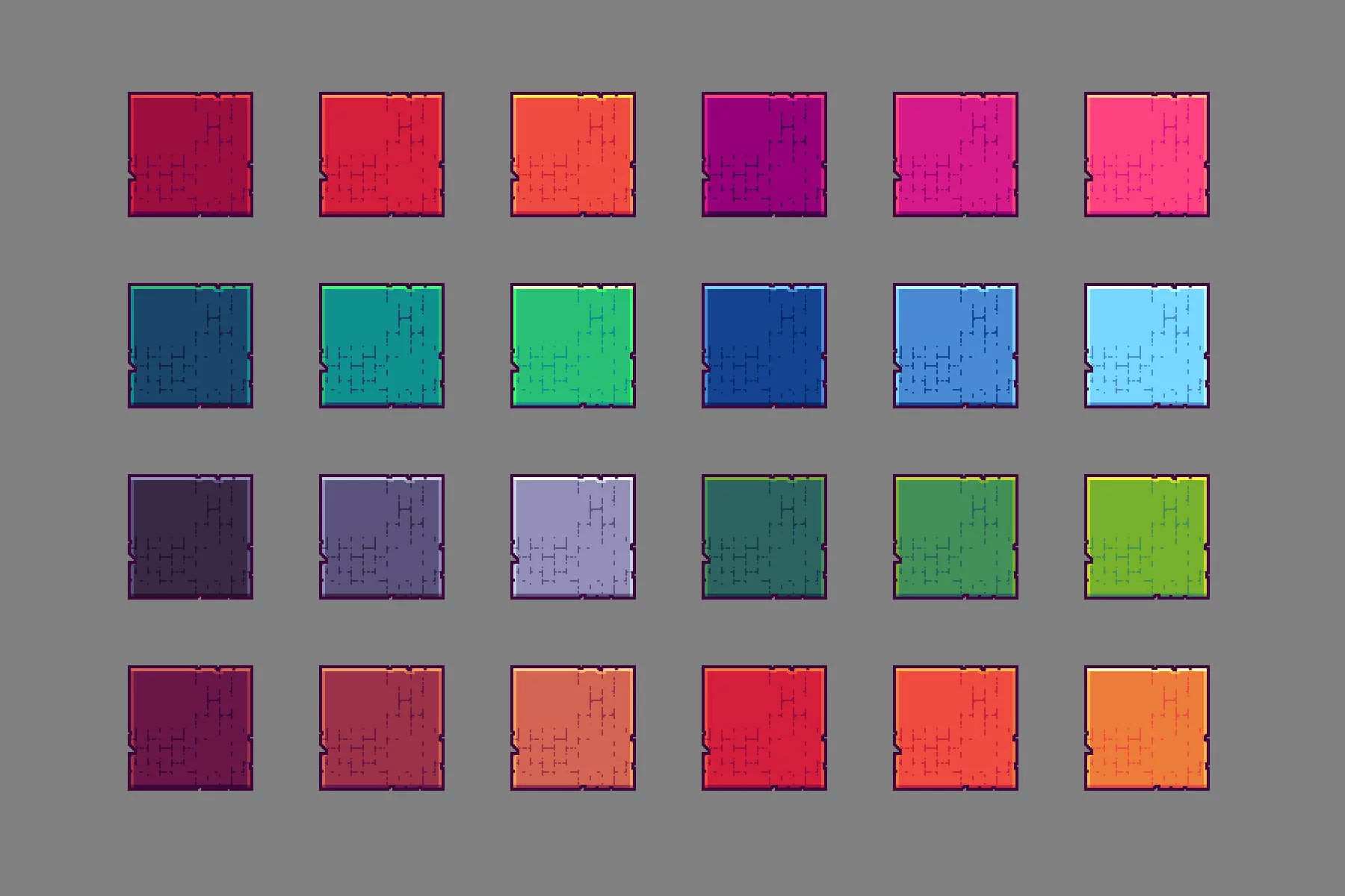 Roguelike Shoot ’em up Pixel Art Game Kit