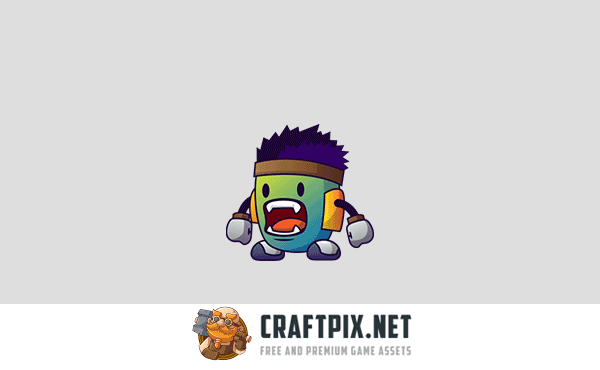 Cartoon Enemy Sprites Pack 12