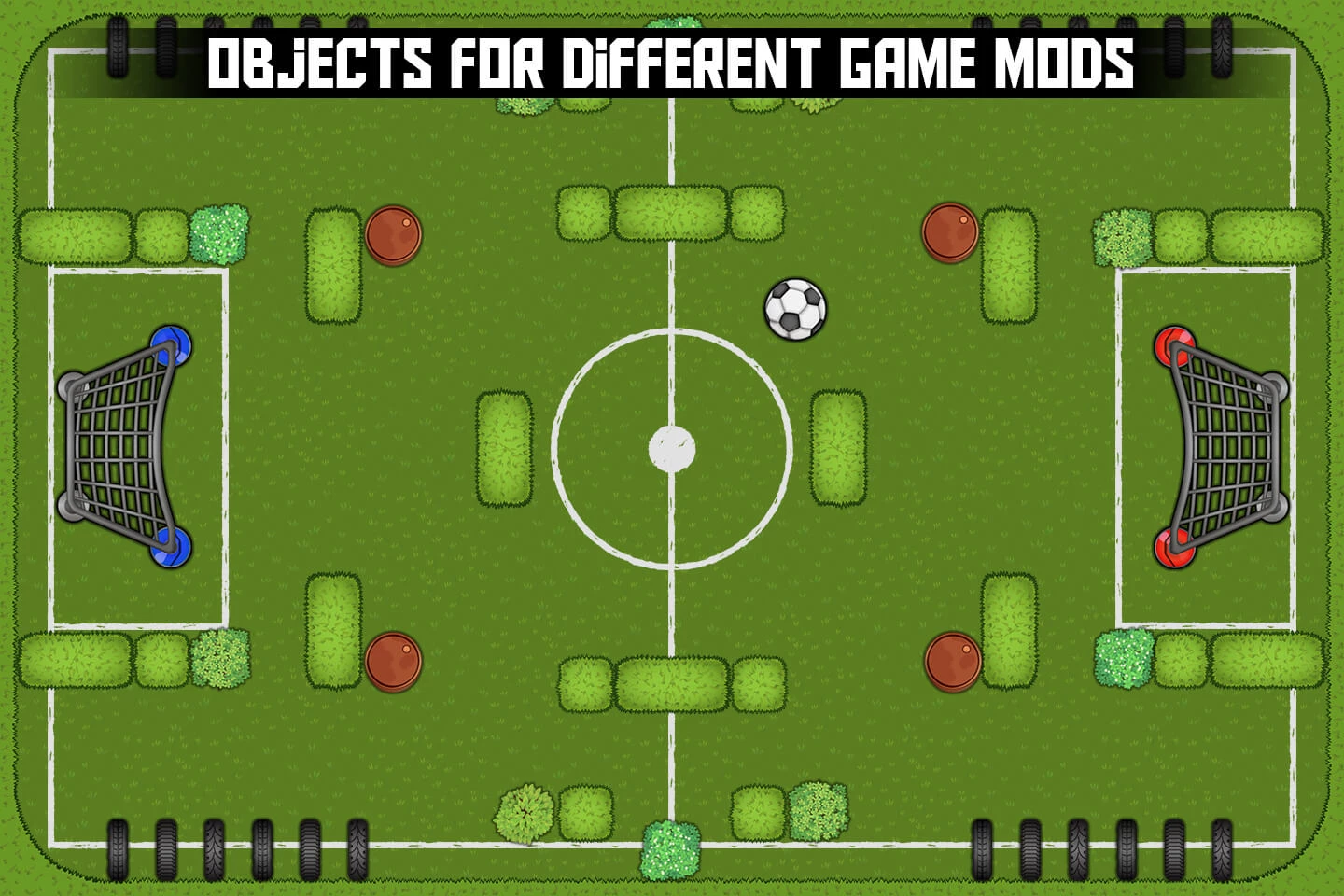 Battle Location Top Down Game Tileset Pack 1