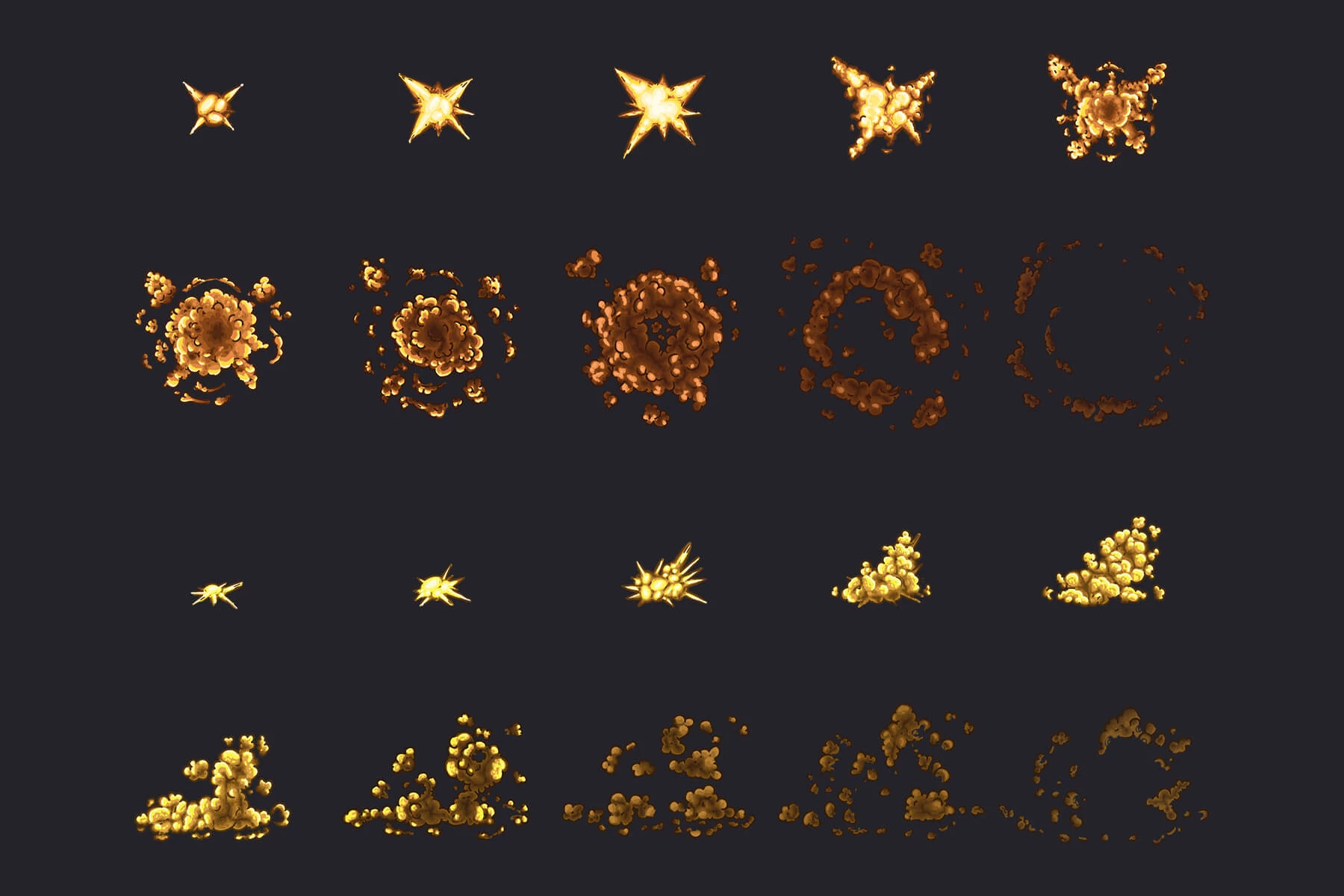 Animated Explosion Sprite Pack
