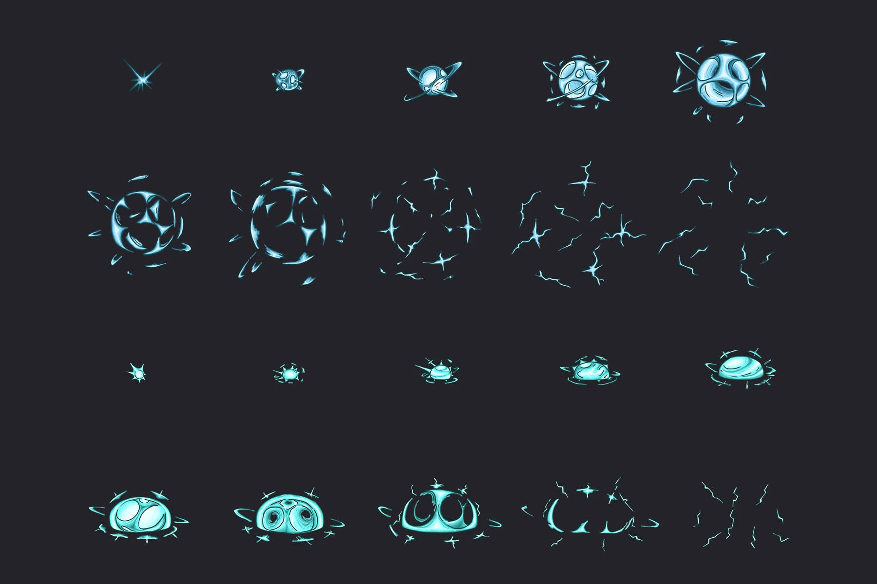 Animated Explosion Sprite Pack