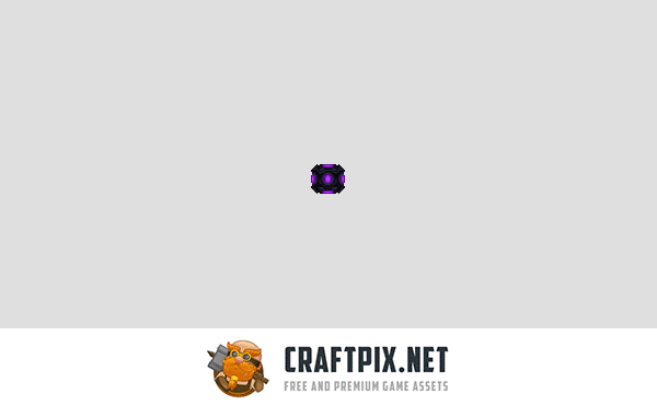 Pixel Art Space Trap Game Asset Pack