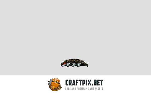 Pixel Art Space Trap Game Asset Pack