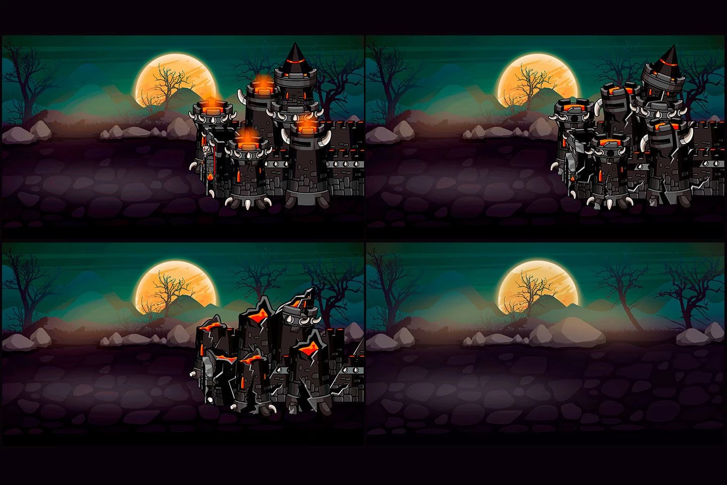 Dark Castle Game Assets