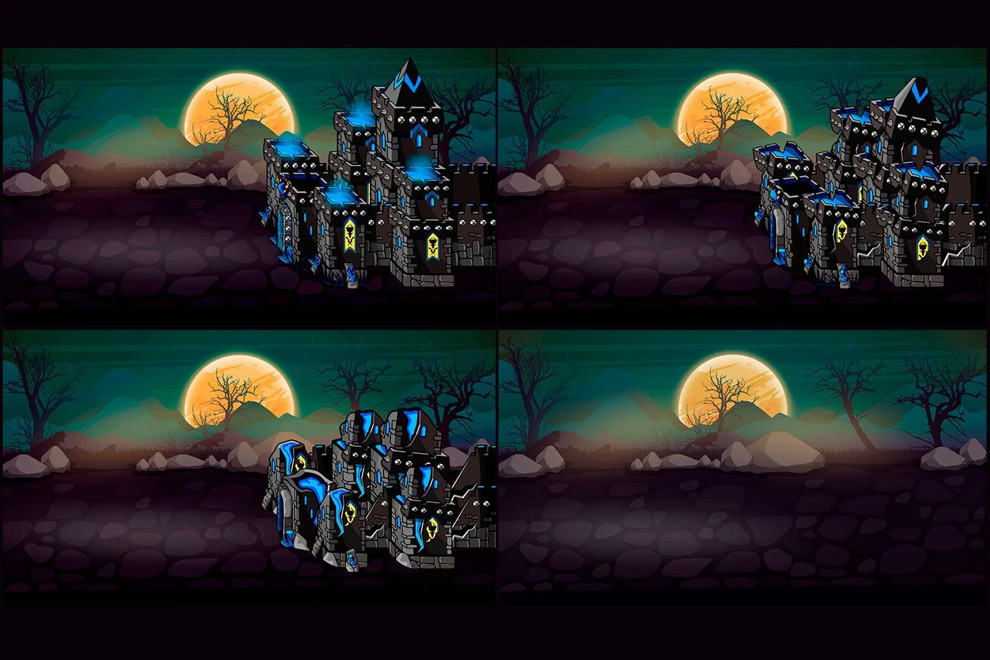 Dark Castle Game Assets