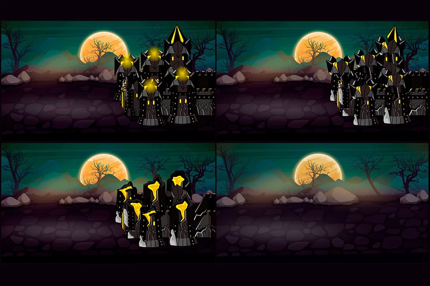 Dark Castle Game Assets