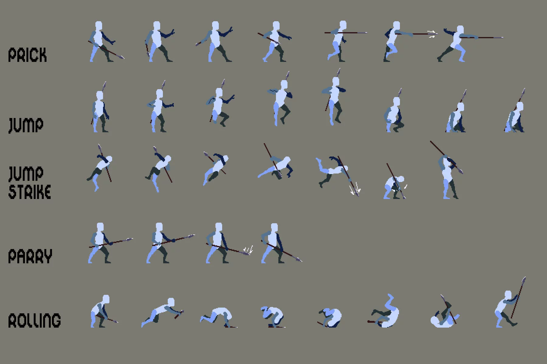 Pixel Art Prototype Medieval Character Pack 6
