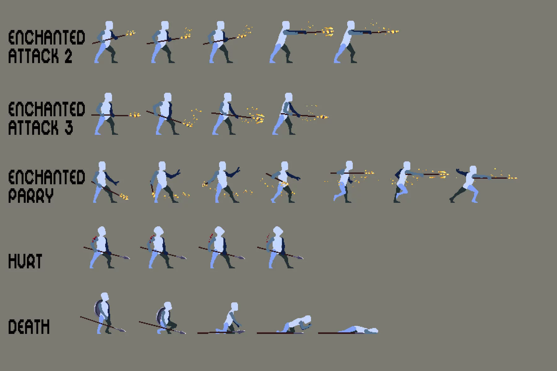 Pixel Art Prototype Medieval Character Pack 6