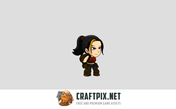 Female Protagonist Character Sprites