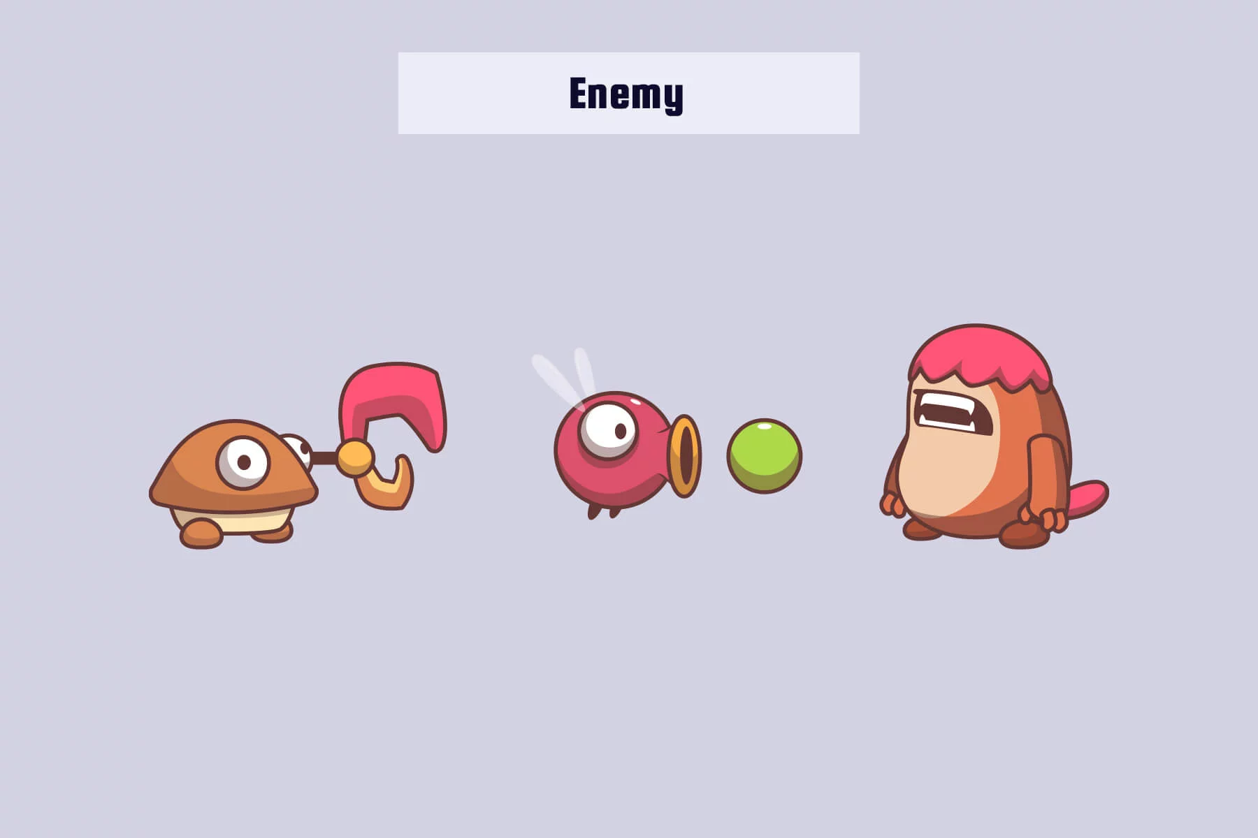 Simple Cartoon Platformer Tileset Pack