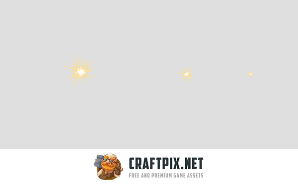 Top Down Fire and Explosion Sprites Pixel Art