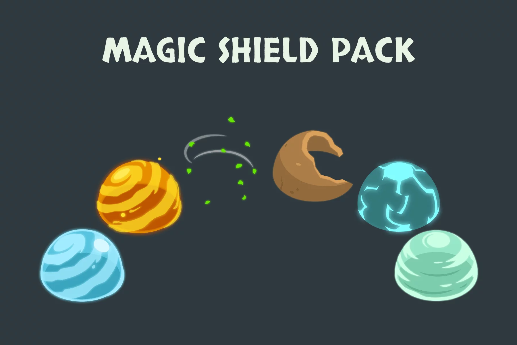 Magic Shield Animation Asset Pack