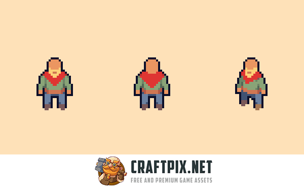 Pixel Citizens for Top-Down Tower Defense