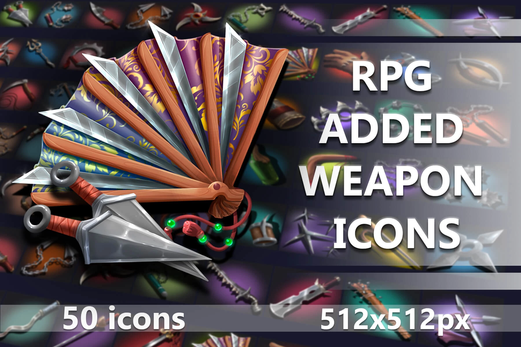 Different Weapon RPG Icons