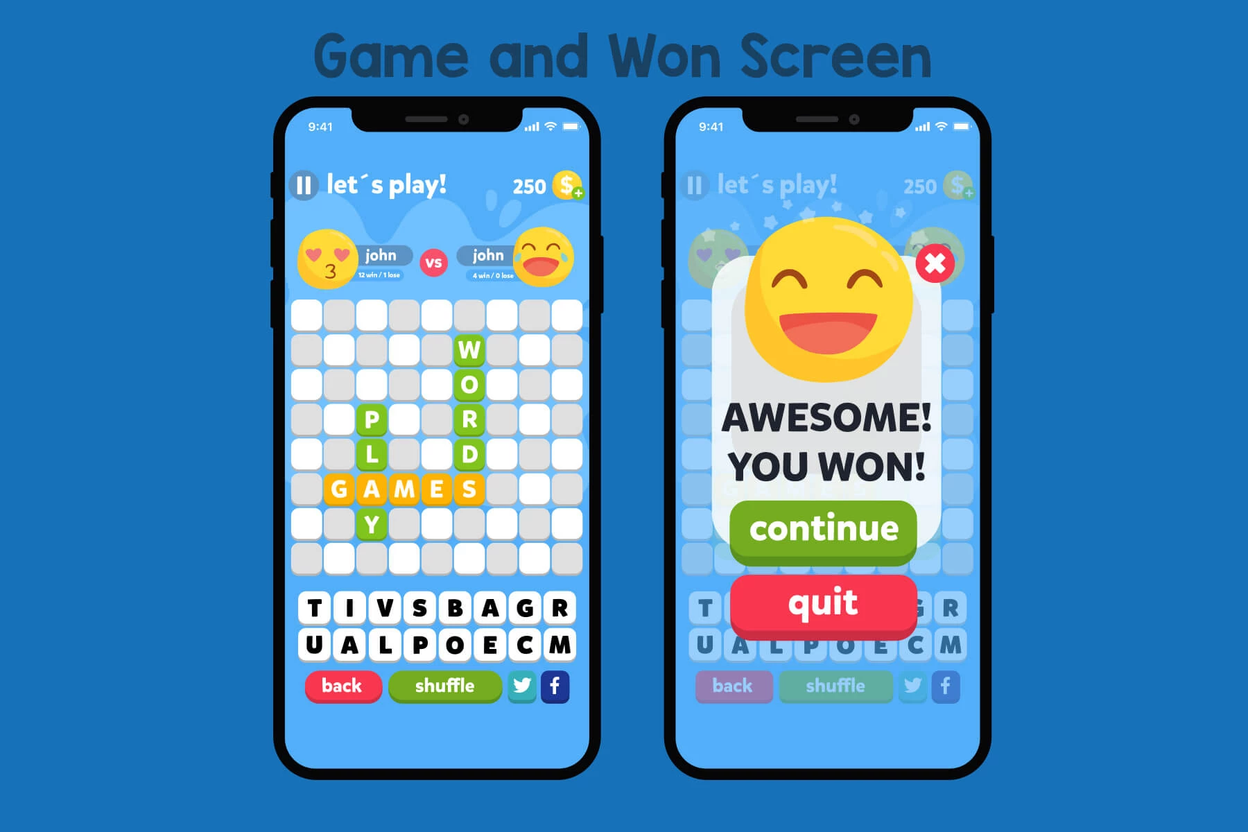 Emoji Words GUI Kit