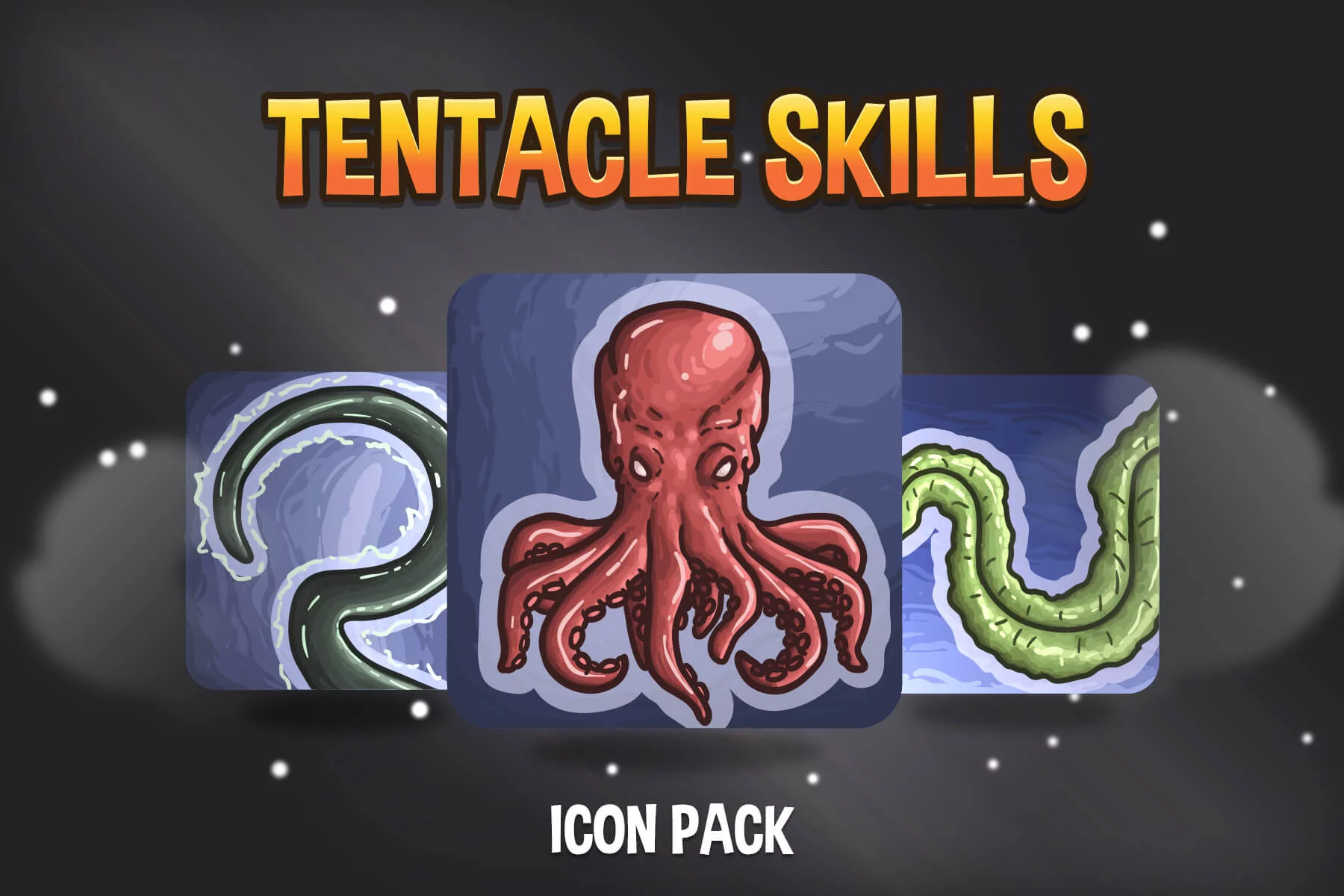 Tentacle RPG Skills Icon Pack