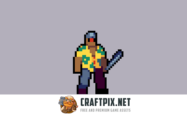 Cyberpunk Enemies Asset Pixel Pack for Beach Location